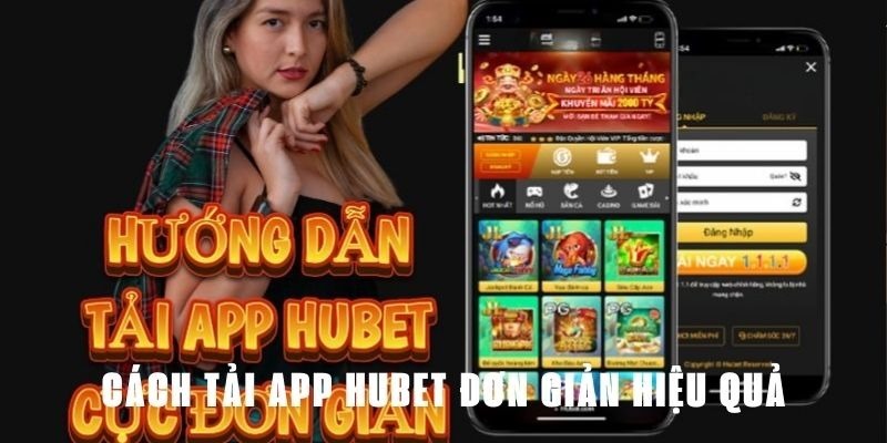 Quy trình cài đặt app Hubet về thiết bị có hệ điều hành Android với 3 bước
